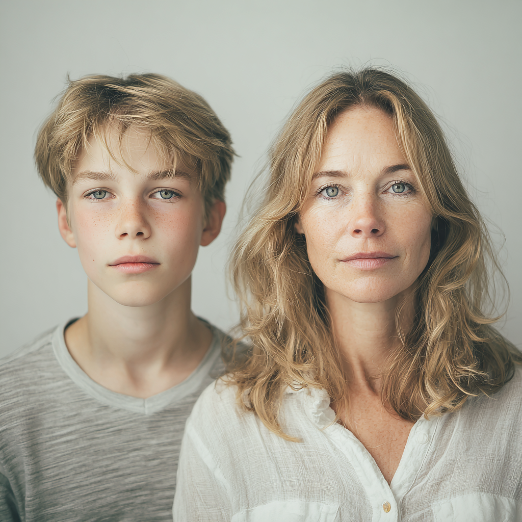 Familie samen in gesprek